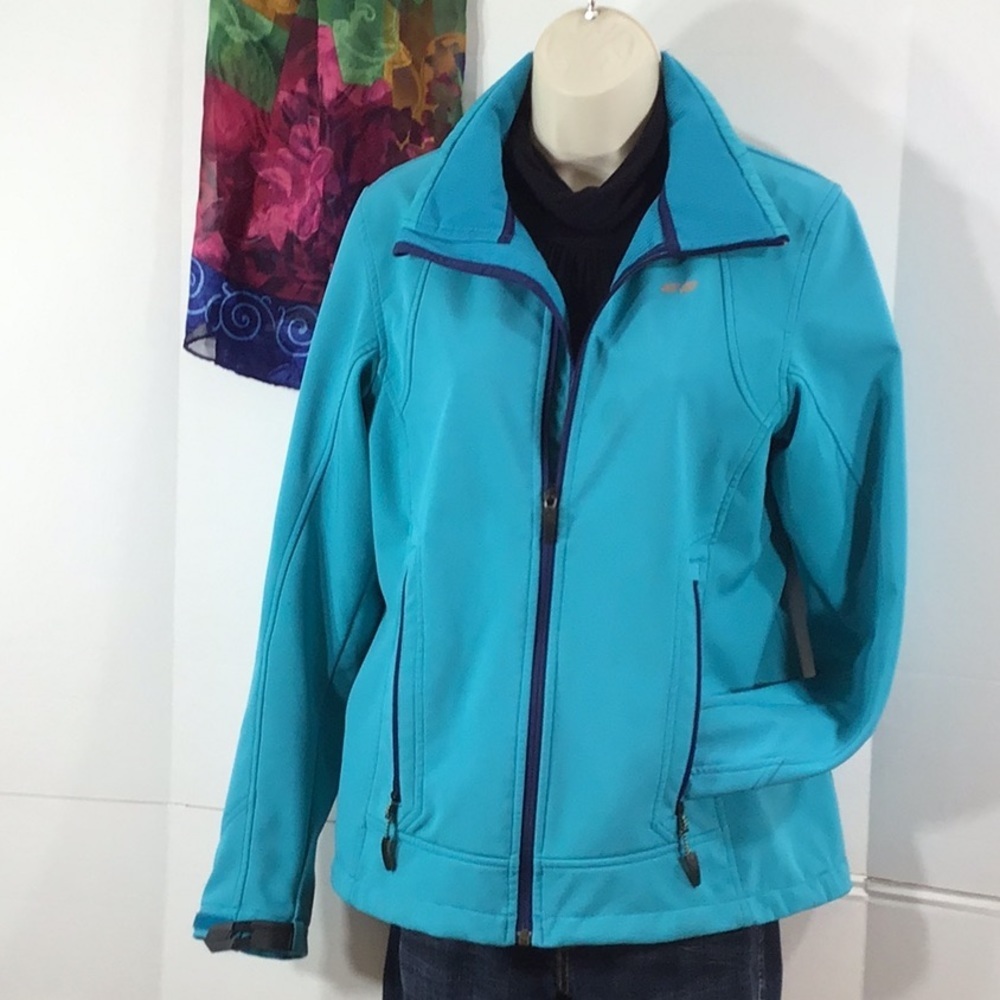 Koppen Tundra Biome zip front jacket S